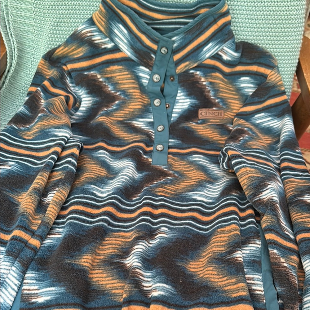 Cinch Fleece Sweater